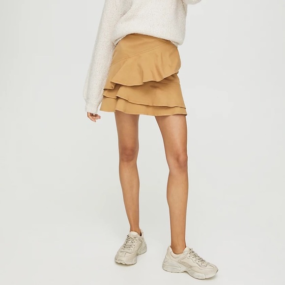 Aritzia Sunday Best Whitney Skirt, Navy Blue, Women’s Size 6 - Picture 5 of 9